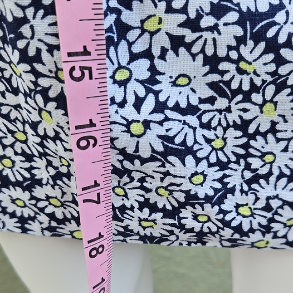 J. Crew Blue Smocked Bubble Skirt - Picture 5 of 8